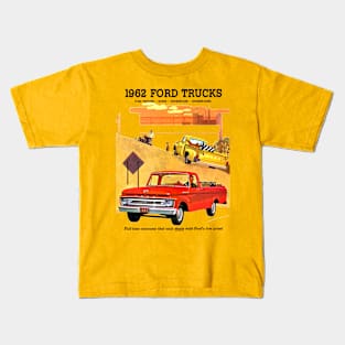 1962 FORD TRUCKS - advert Kids T-Shirt